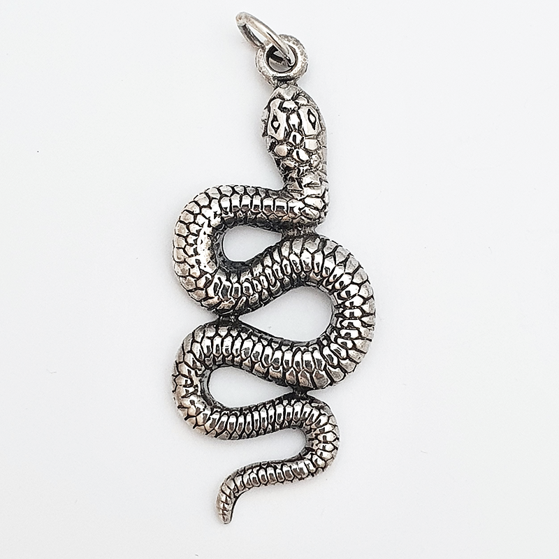 snake silver pendant snake silver pendant