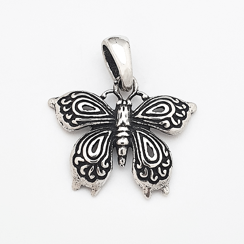 Butterfly pendant silver Butterfly pendant silver