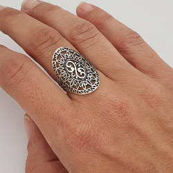 Lace Silver 925 ring