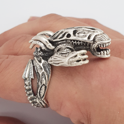 Bague Alien Grimpant