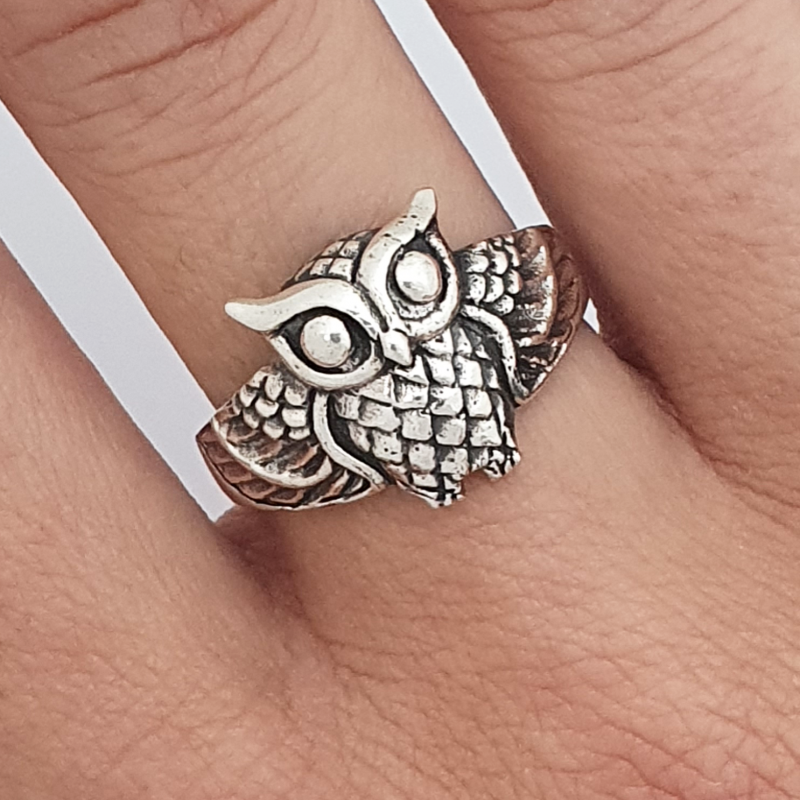 Anello gufo hotsell