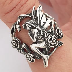 Bague Fée et roses