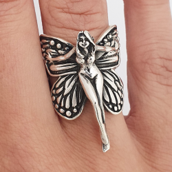 Fairy Large Wings ring