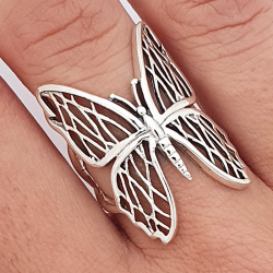 Bague papillon 