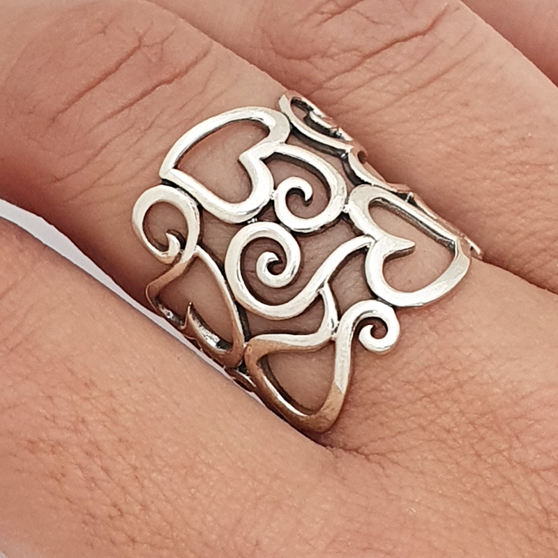 Farandole hearts ring