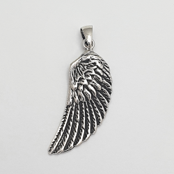 wings cross pendant