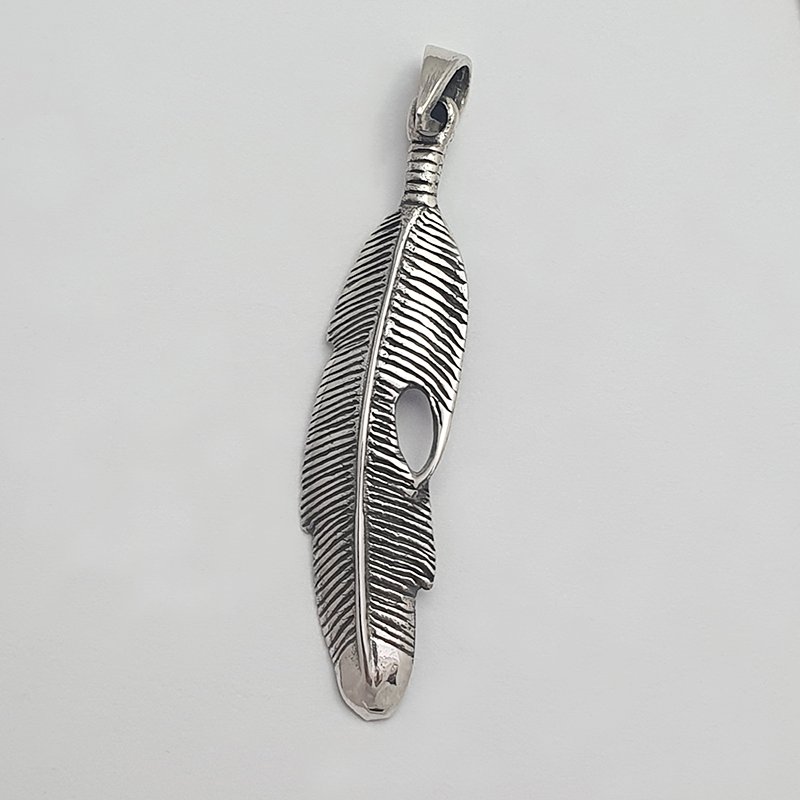 Pendentif plume Argent Pendentif plume Argent