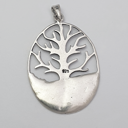 Colgante de plata árbol della vita