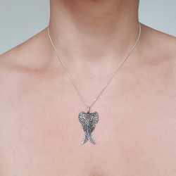 Pendentif  ailes croisées