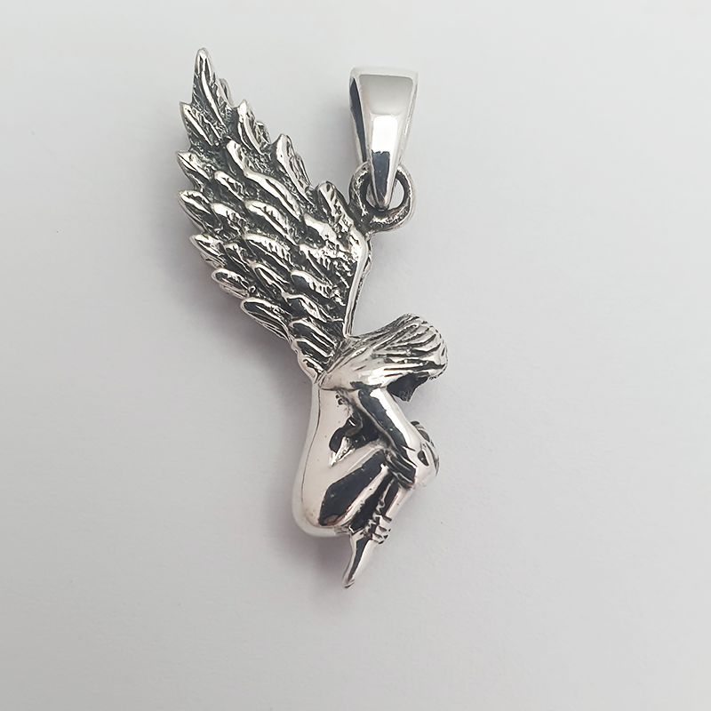 Mischievous fairy pendant