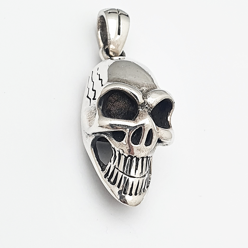 Pendentif argent tête de mort Pendentif argent tête de mort