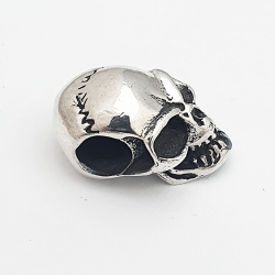 Pendentif argent tête de mort sans bélière