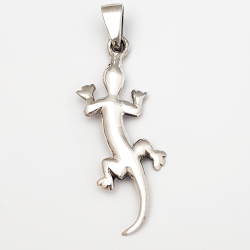 Pendentif salamandre lézard gecko