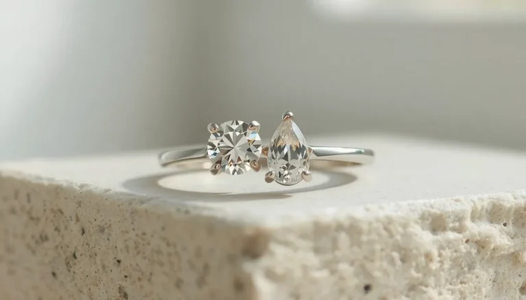 Bague toi et moi moderne : le guide des modèles, pierres et matériaux